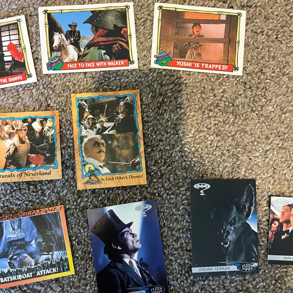 Vintage Movie Trading Cards Collection - Entertainment Memorabilia 24 cards